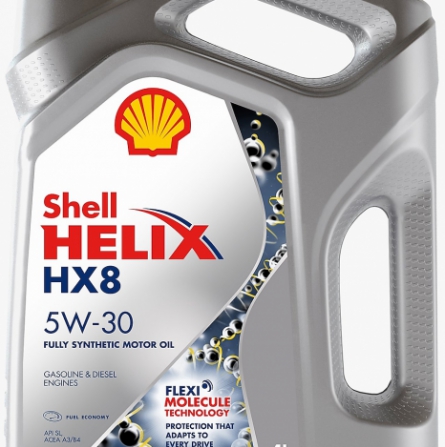 Моторные масла (автомобильные) Helix HX8 Synthetic 5W-30 4*4L