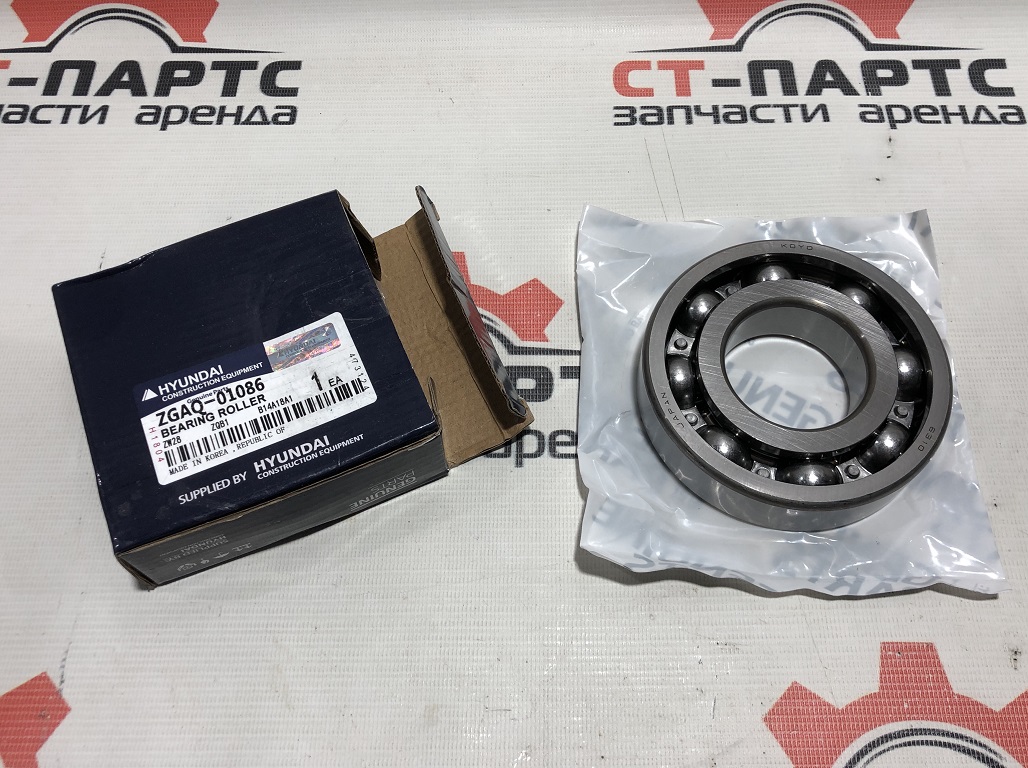 Фото HYUNDAI 0750116254 Подшипник 50х110х27 6310.C3 ZGAQ-01086 артикул ZGAQ-01086 купить