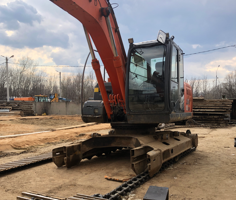 Замена ходовой Hitachi ZX180-3