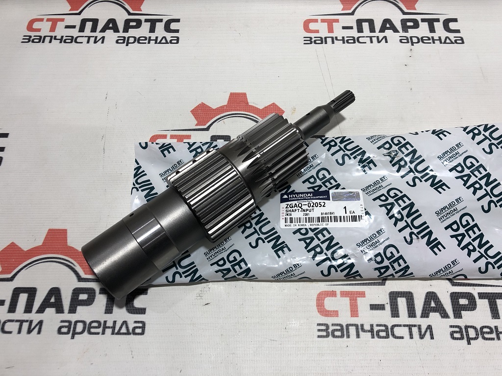 Фото HYUNDAI 4143302101 Вал первичный КПП ZGAQ-02052 артикул XKAY-02052 купить
