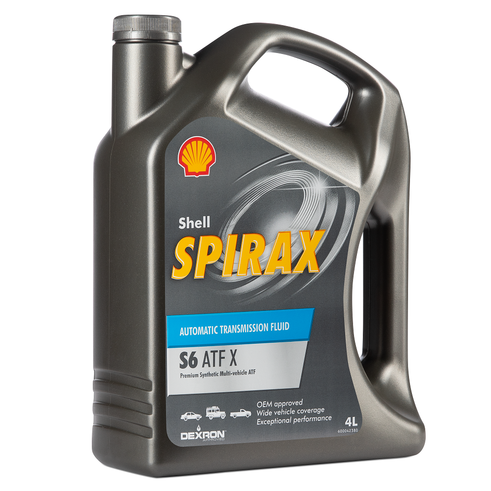 Трансмиссионное масло Shell  Spirax S6 ATF X 4*4L