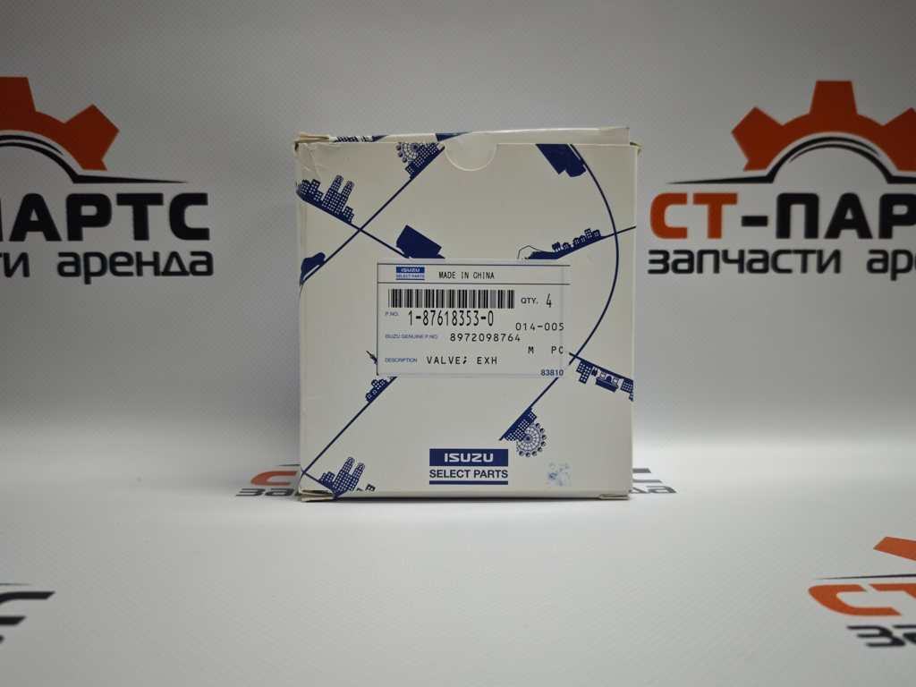 Фото Клапан выпускной 8972098764-Isuzu Select Parts артикул 8972098762 купить